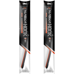 Par Palheta Limpador Para-Brisa Naska Hook Gancho Peugeot 206 1999 a 2010