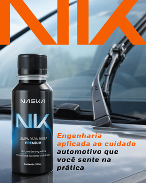 Kit 5 Aditivo Limpa Para-brisa Naska Premium - 100ml