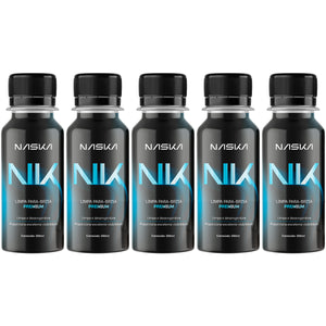 Kit 5 Aditivo Limpa Para-brisa Naska Premium - 100ml