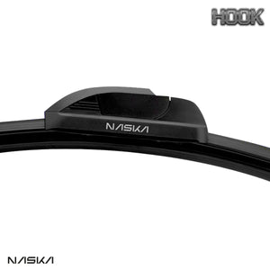 Par Palheta Limpador Para-Brisa Naska Hook Gancho Livina 2009 a 2014